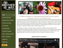 Tablet Screenshot of anotherwayvt.org